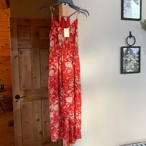 NWT lucky high low lined summer dress